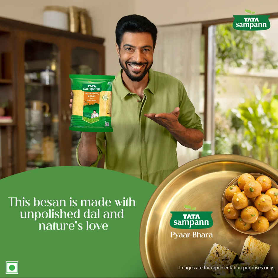 Tata Sampann 100% Chana Dal Fine Besan