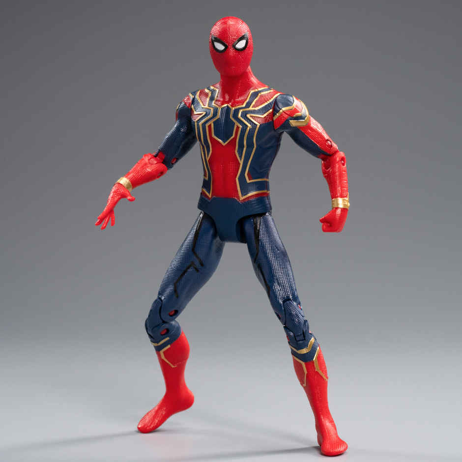 Striders Licensed Marvel Iron Spiderman Action Figure Toy | 7 inch