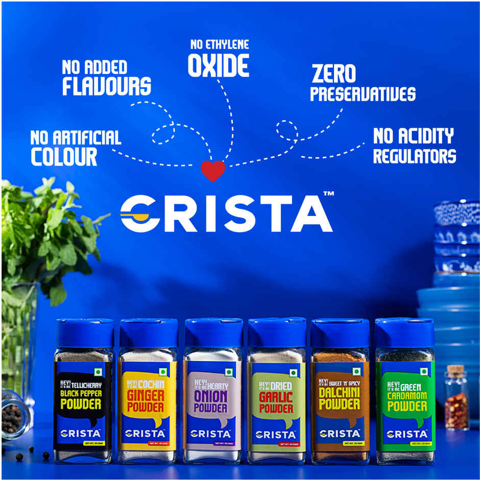 CRISTA Tellicherry Black Pepper Powder