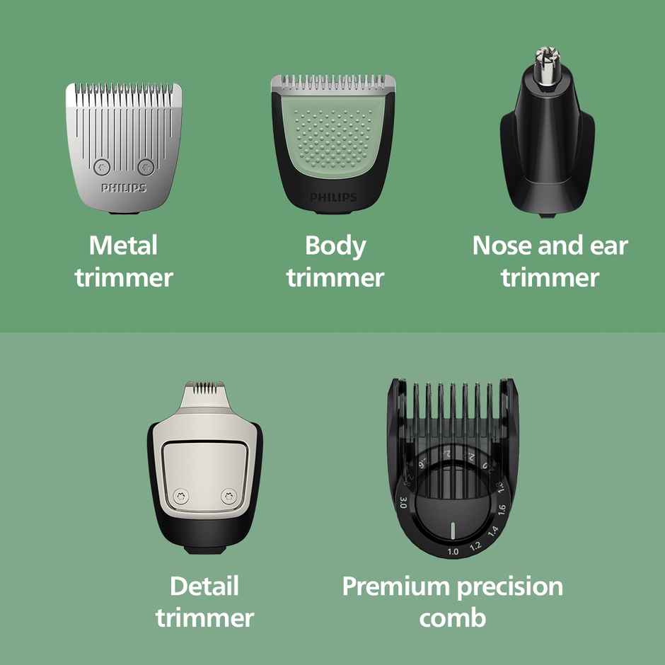 Philips AllinOne Trimmer 7000 Series 13in1 with BeardSense & Premium Precision Comb MG7922/15