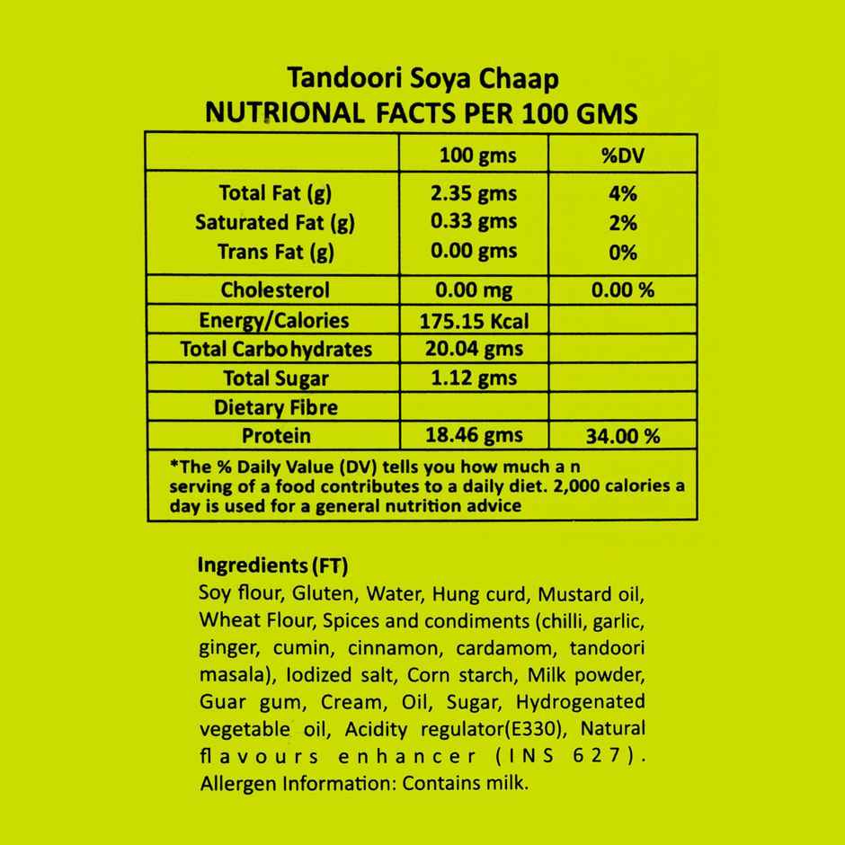 Mr. Munchies Tandoori Soya Chaap