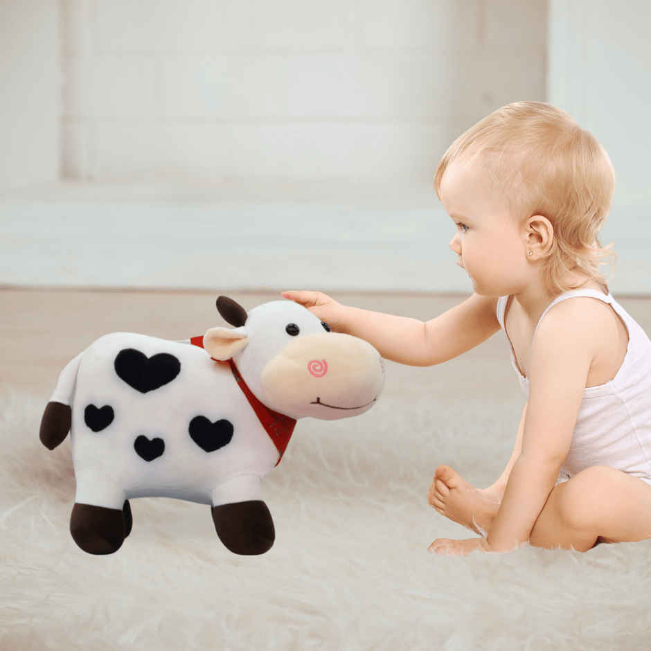 Toytales 4S Daizy Cow |38 cm | White