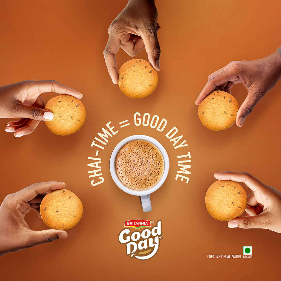 Britannia Good Day Butter Jeera Cookies | Trans Fat-free