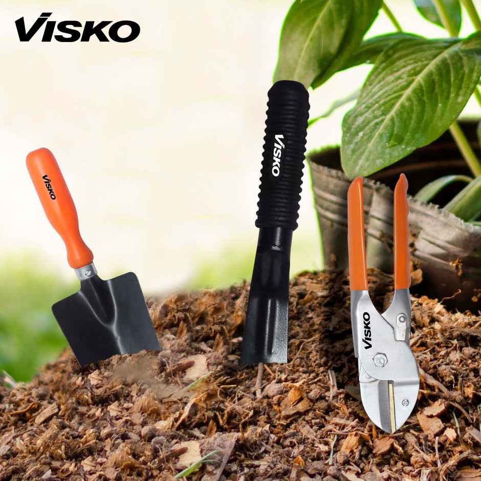 Visko 530 Garden Tools | 3 pcs Set Garden Tool Kit Garden Tool Kit