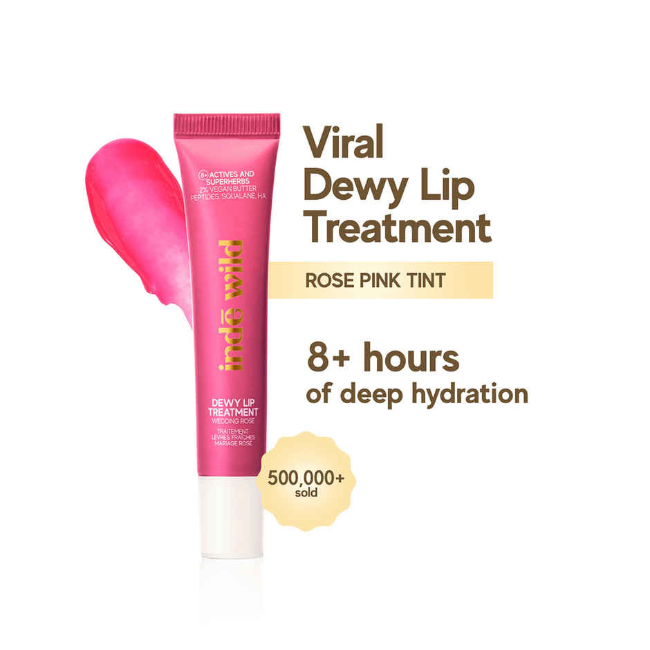 inde wild Dewy Lip Treatment - Wedding Rose | 15 ml