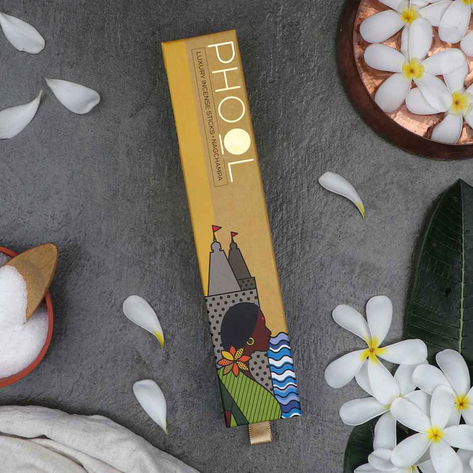 Nagchampa Agarbatti | Natural Certified Incense Sticks | Phool