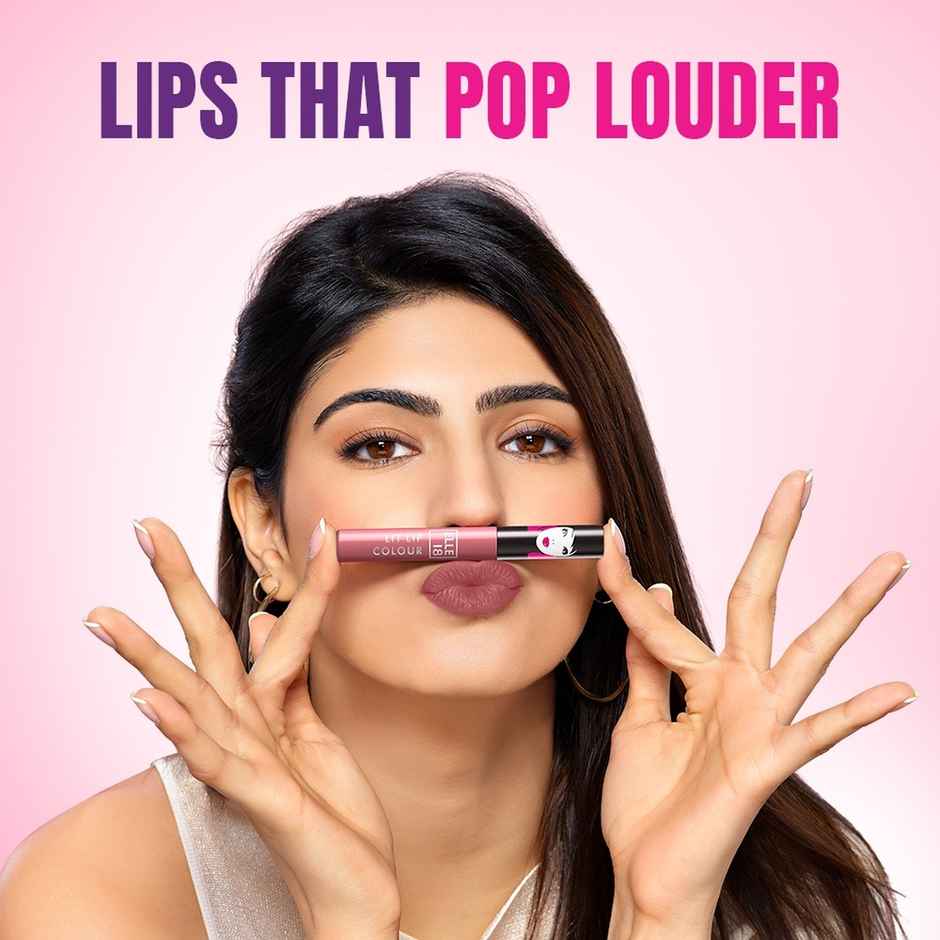 Elle 18 Liquid Lip Color | Nude Pump | Smooth & Vibrant