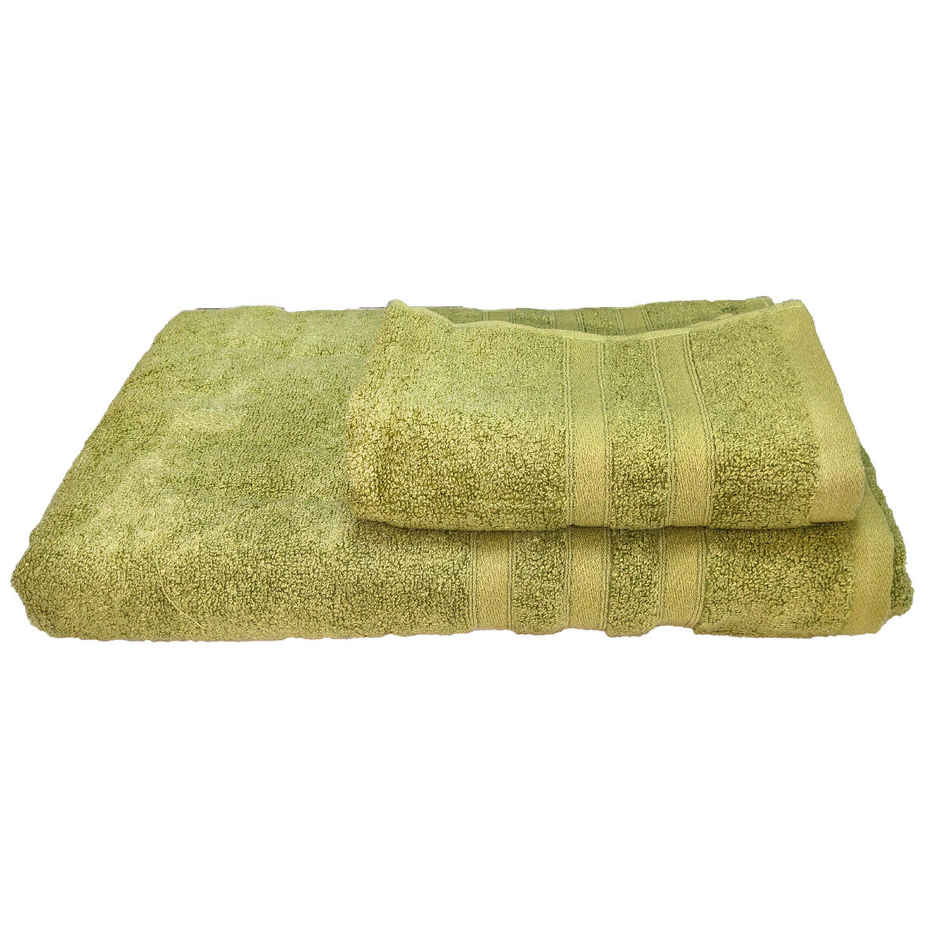 Boutique Living Zen Living Cotton Bamboo 550 GSM Hand Towels | Green