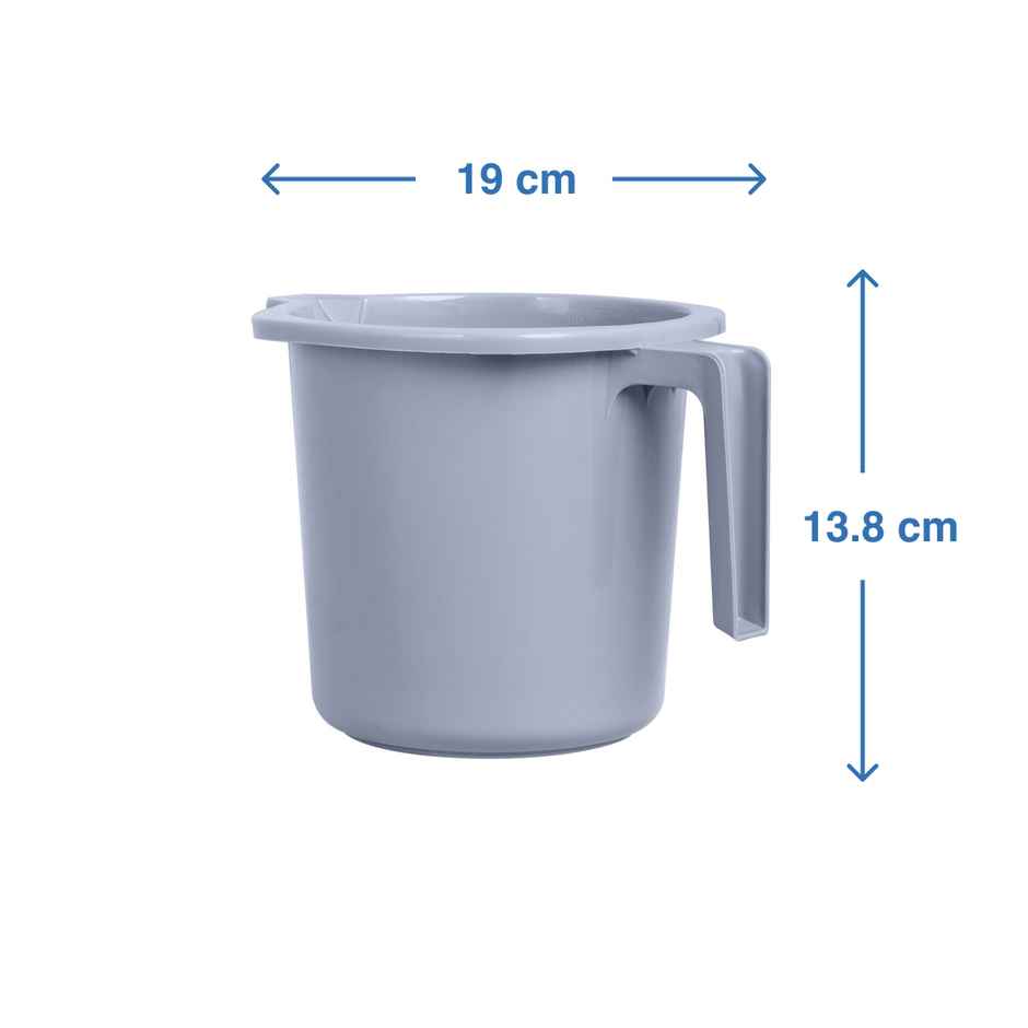 BAY6 Royce Bath Mug 1.5 L - Grey