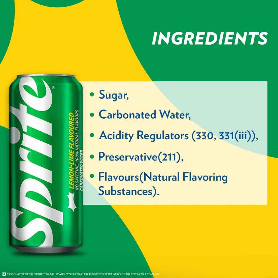 Sprite | Lemon-Lime Sparkling Soft Drink Can | The Coca-Cola Company