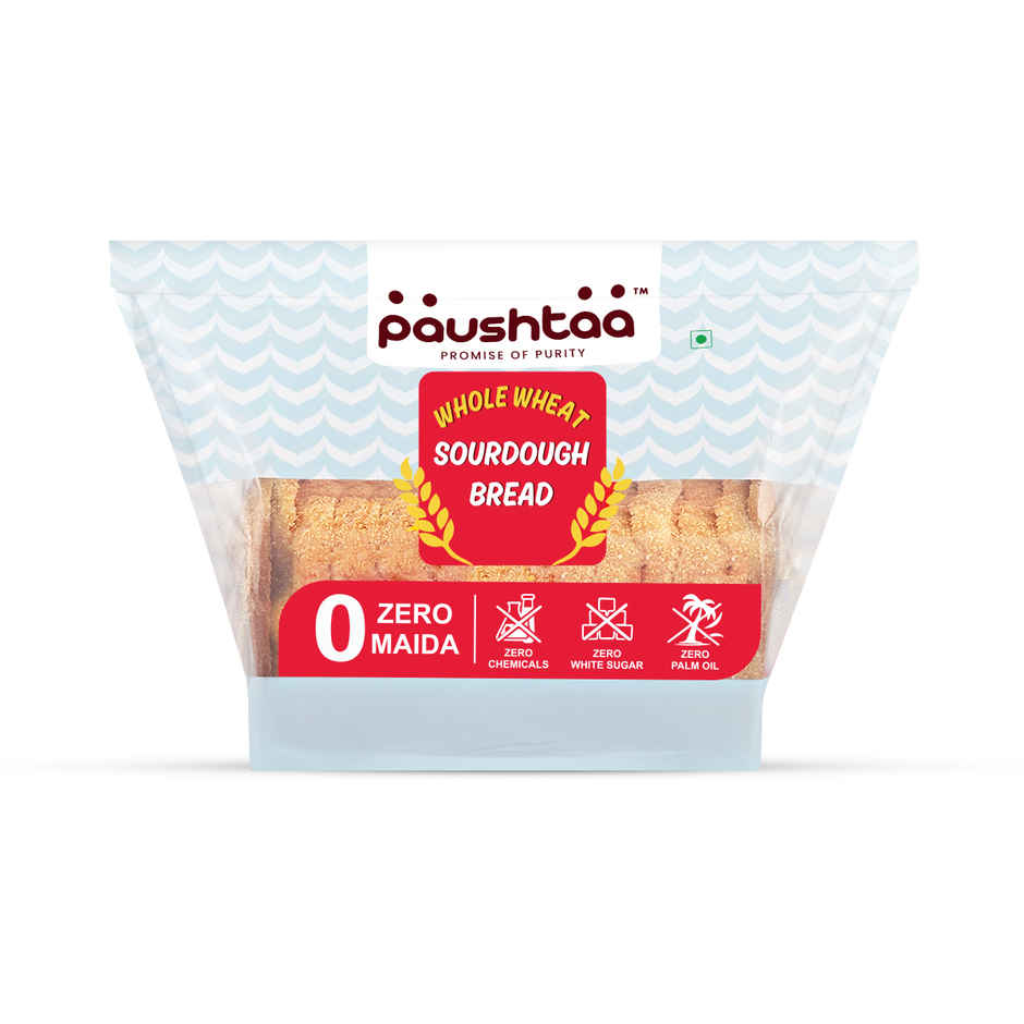 Paushtaa Whole Wheat Sourdough Bread