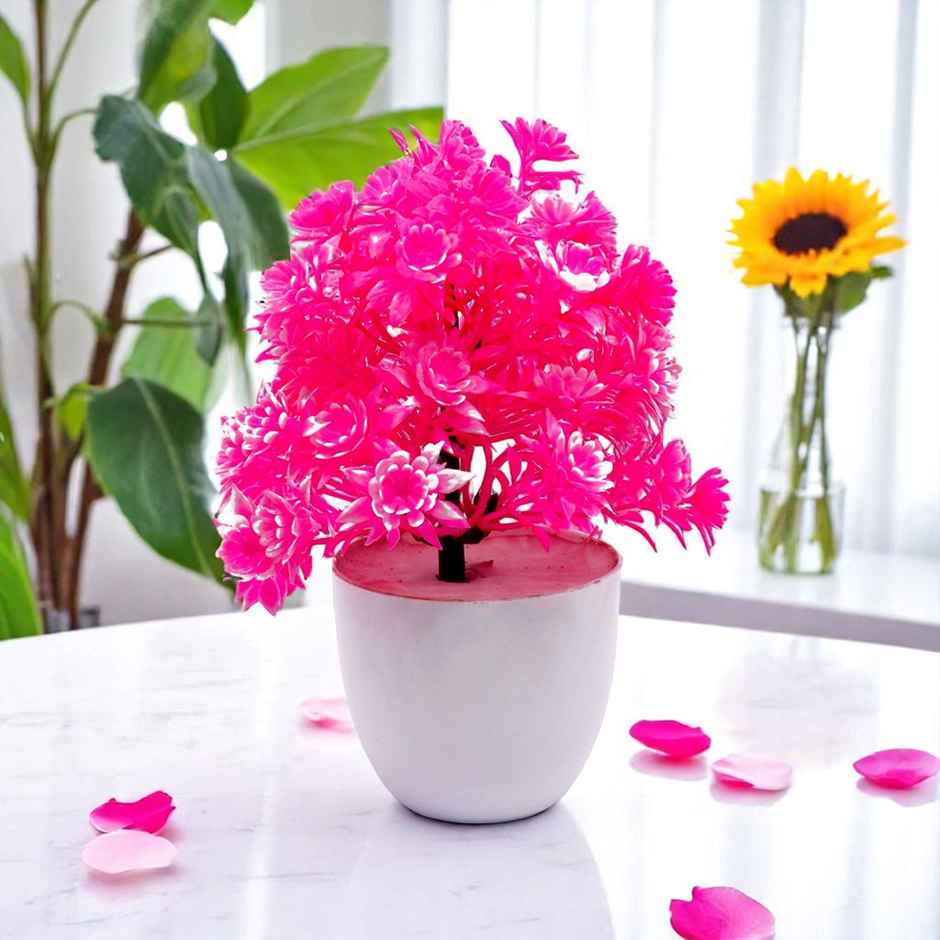 Gw Creations Small Plant Pink Flower P01 Flower