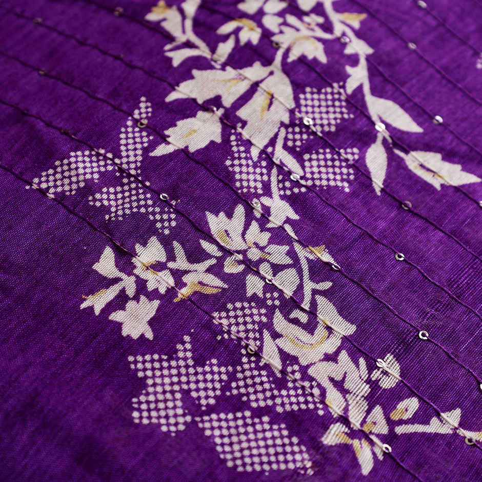 Dola Jari Sequin Silk Saree - Traditional Wedding Wear | Oye Happy