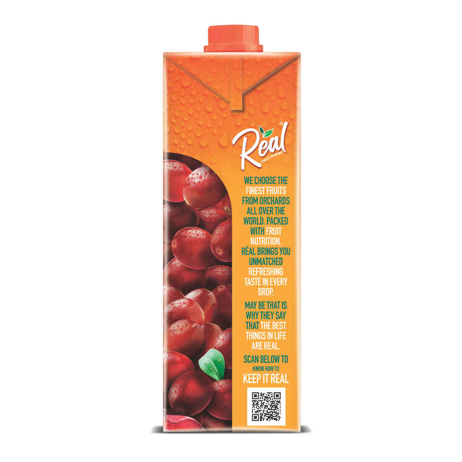 Real Fruit Power Cranberry Juice | Refreshing & Fruity