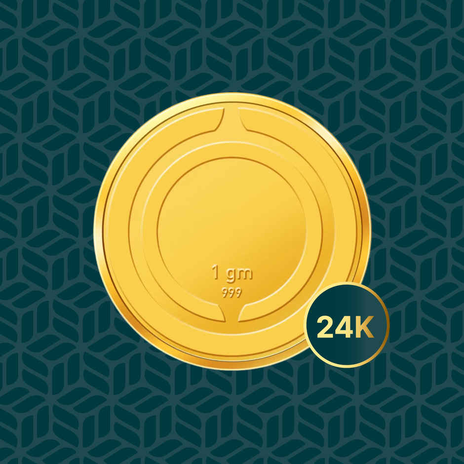 Nek By Jar Gold Coin 24K | 999 Purity
