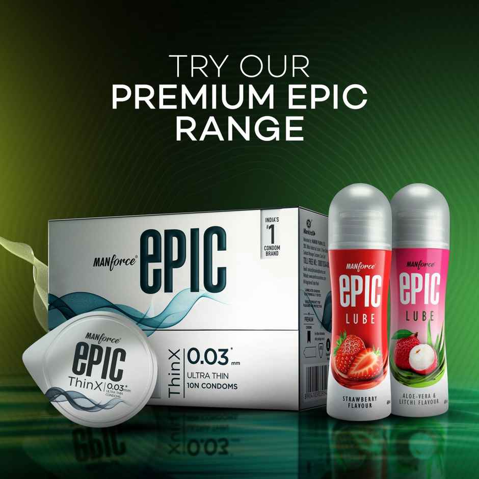 Manforce High Flavoured Condoms - Kiwi Paan