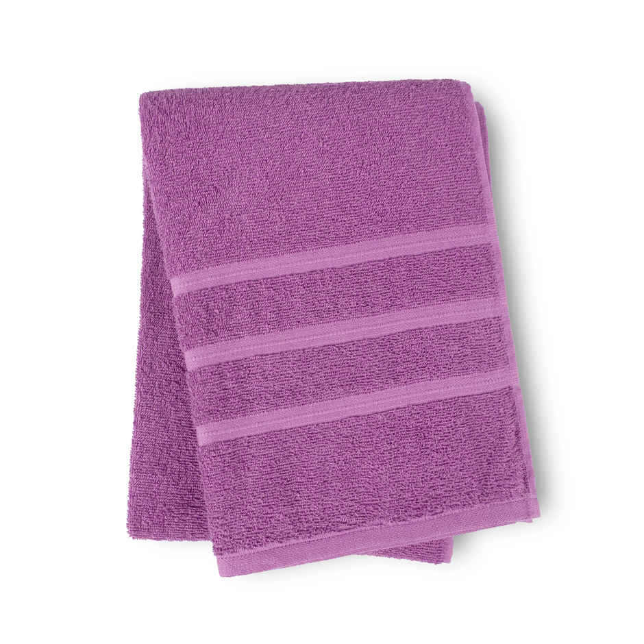Home Elegance by myTrident Day to Day Bathtowel | 340 GSM | Plum