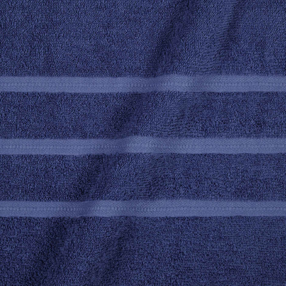 Home Elegance by myTrident Day to Day Bathtowel | 340 GSM | Navy Blue