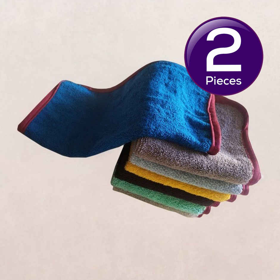 Elegant Weavers Hand Towel - Assorted Design & Colour Combo