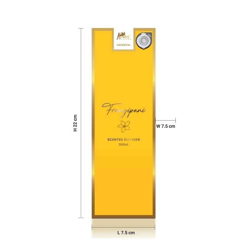 Pan Aromas Oriental Scented Reed Diffuser | Frangipani