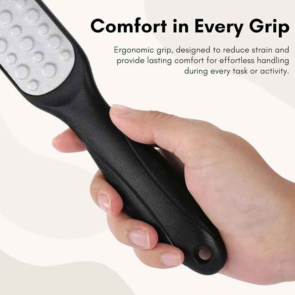 Beaute Secrets Double Sided Foot File Scrubber Dead Skin Callus Remover Pedicure Tool