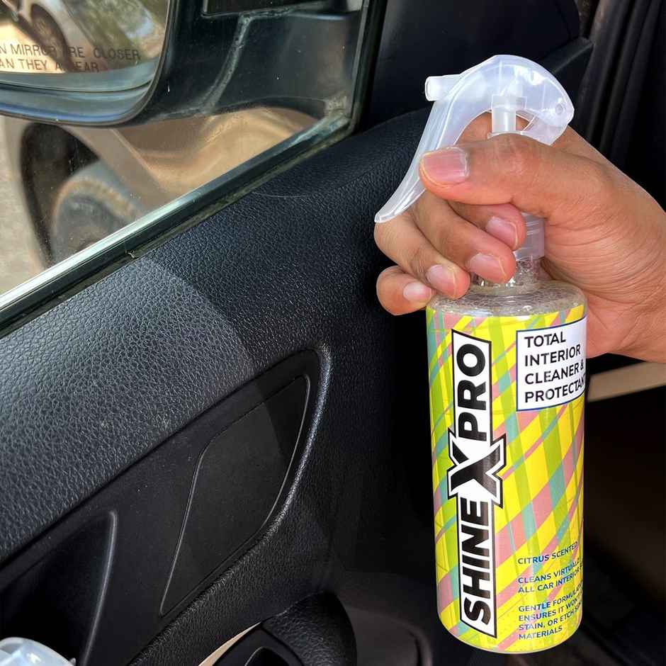 ShineXPro Car Interior Cleaner & Protectant | Citrus Scent | Safe For All Surfaces | Prevent Fading