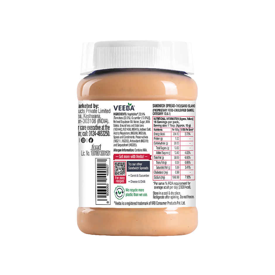 Veeba Sandwich Spread Thousand Island