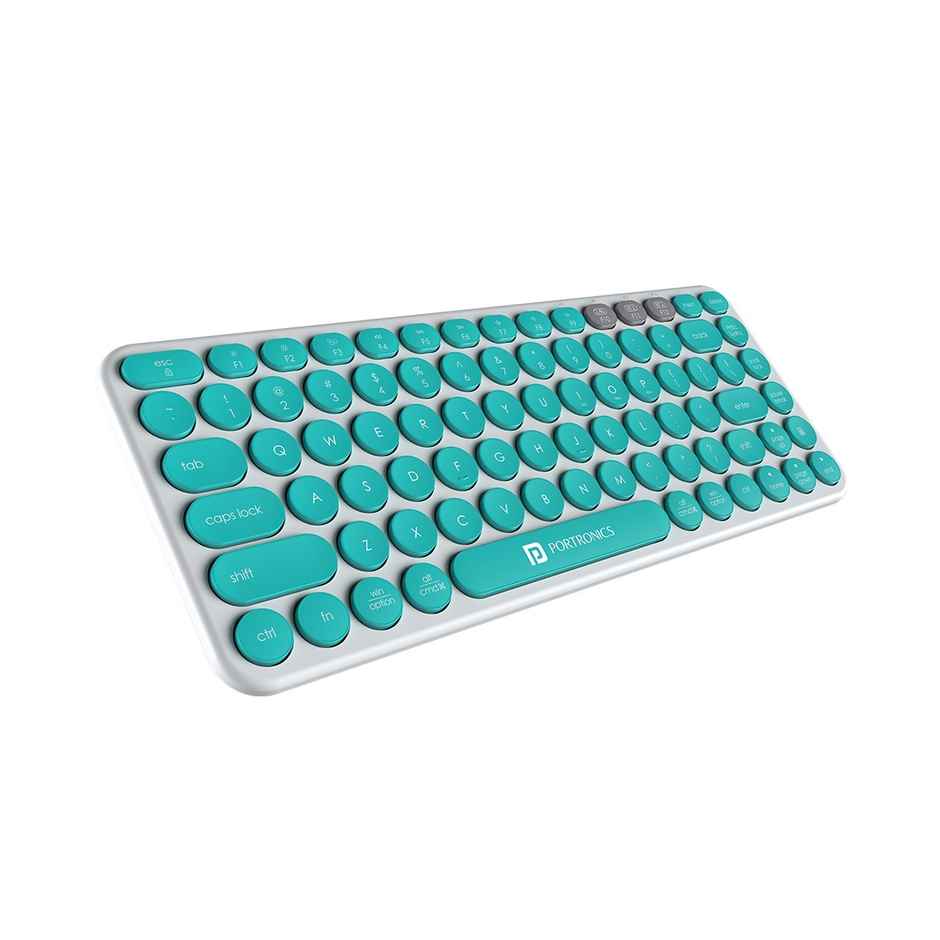 Portronics Bubble 2.0 Bluetooth Keyboard - Blue
