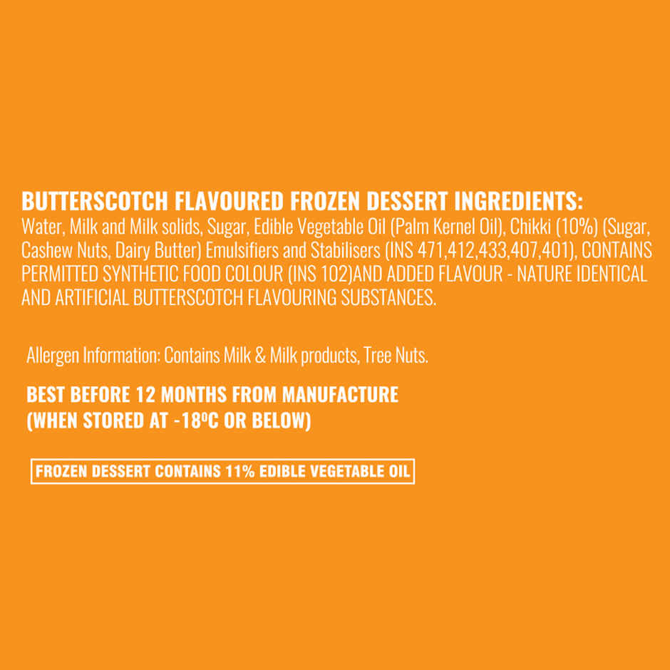 Dairy Day Butterscotch Ice Cream Tub