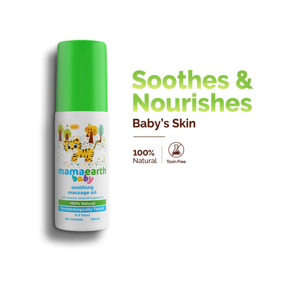 Mamaearth Soothing Massage Oil For Babies