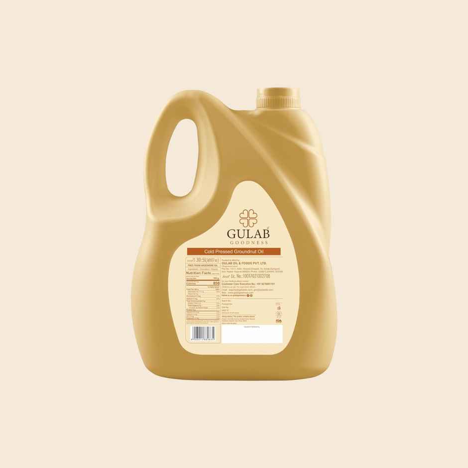 Gulab Groundnut (Peanut) Cold Pressed Oil | Healthy Cooking Oil