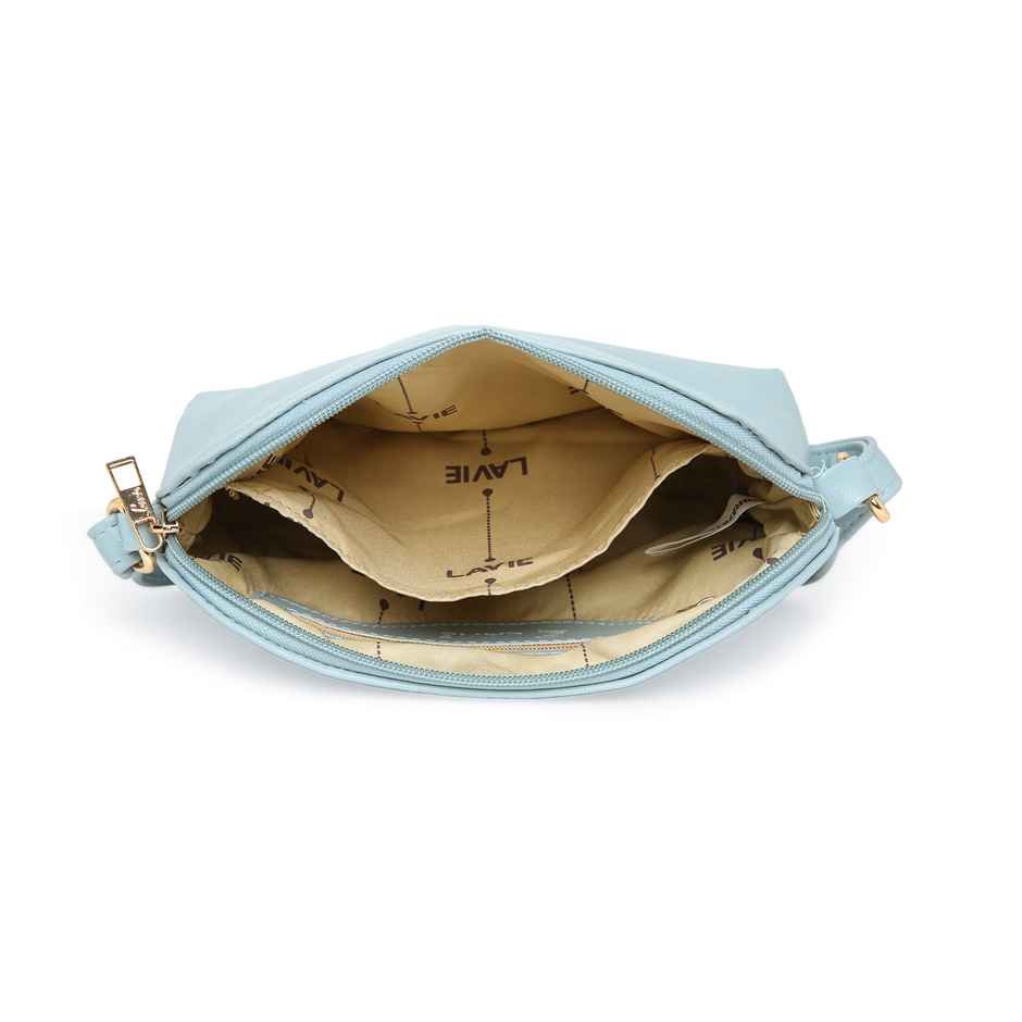 Lavie Women's Mortiz Csb Cross Body Sling Bag | Ladies Purse Handbag | Blue