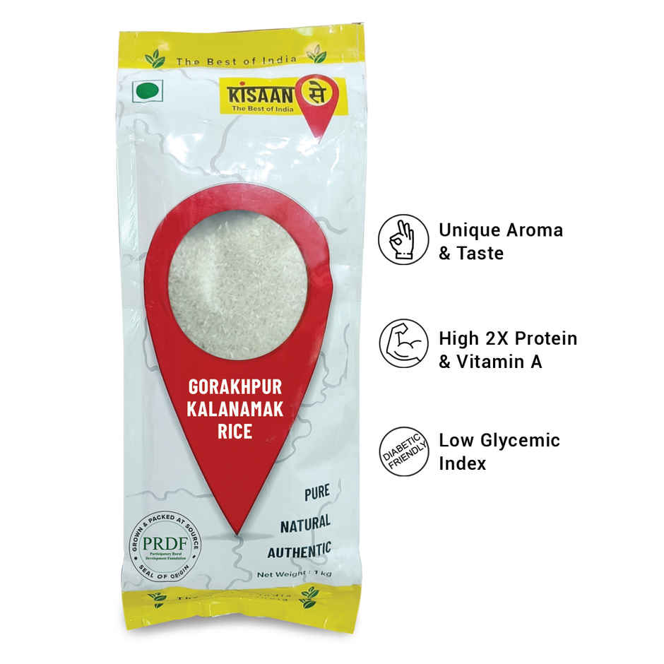 KisaanSay Gorakhpur Kalanamak Rice Combo