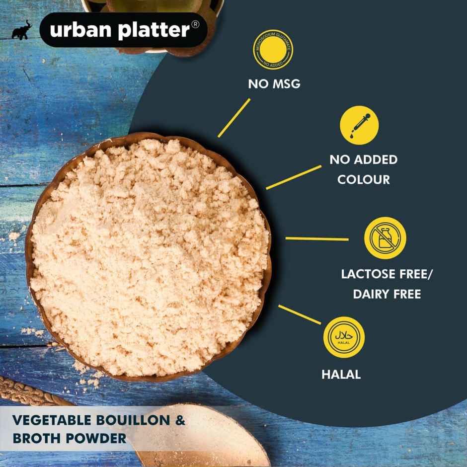 Urban Platter Vegetable Bouillon And Broth Powder, 200G