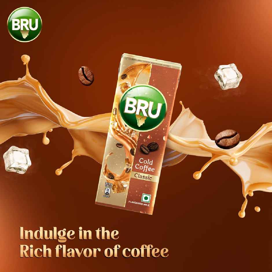 BRU Classic Cold Coffee Tetra Pack