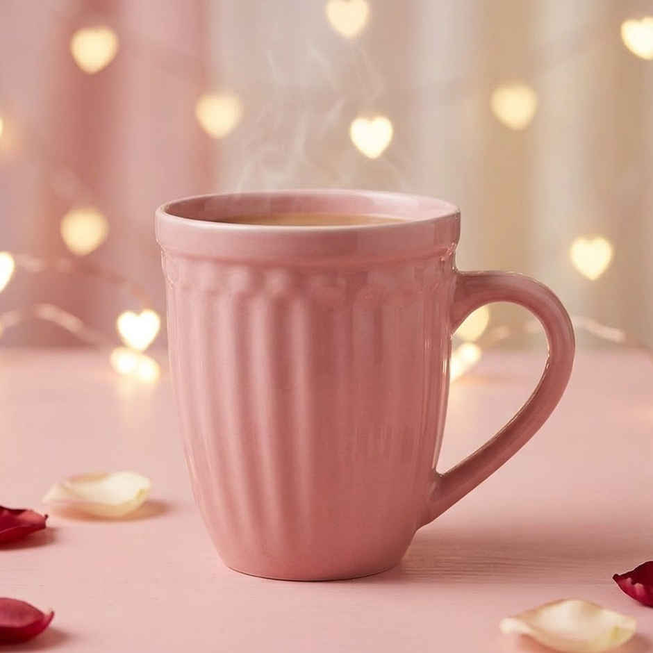 OGGN Ceramic Coffee,Tea,Milk Mug - 280 ml | Peach