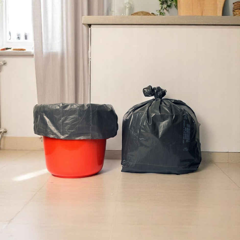 Kcofoil Medium Garbage Bag | 20 x 24 | 12 Bags - 120 Micron