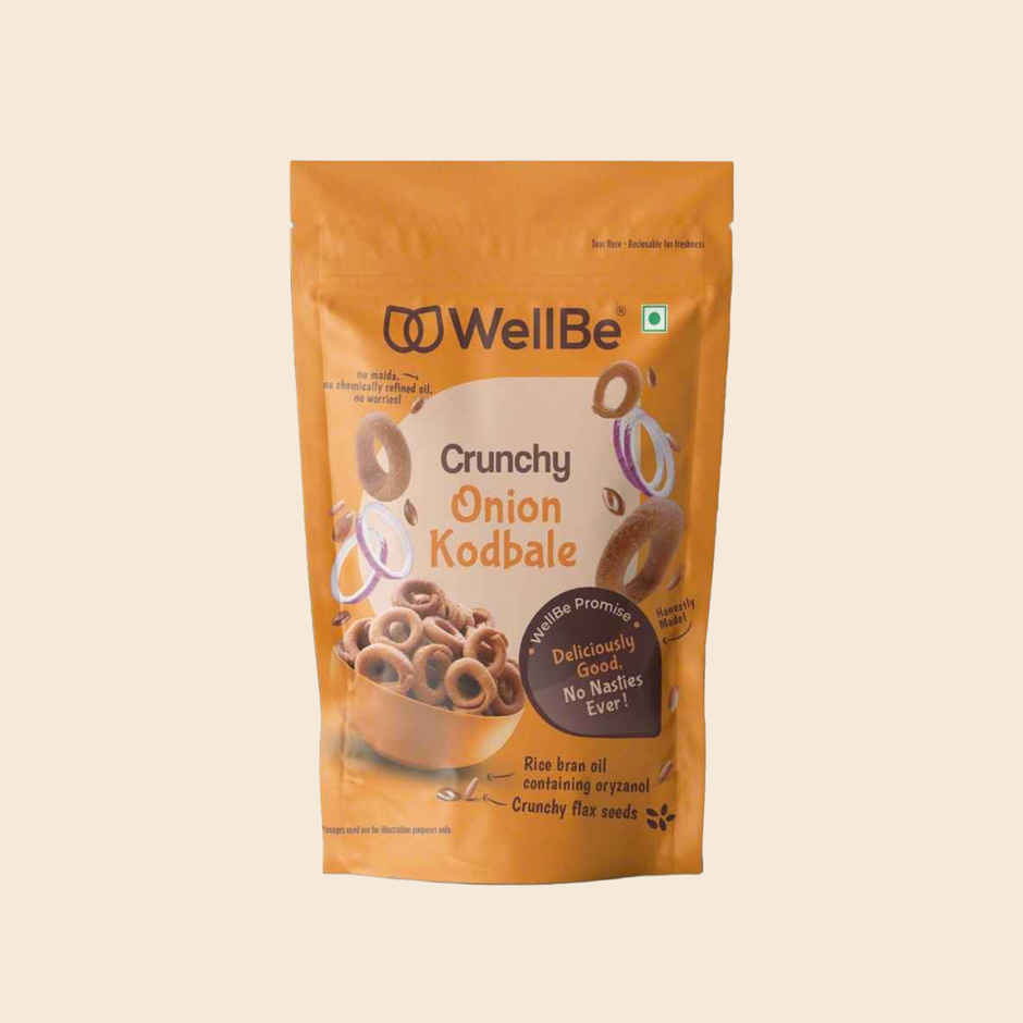 WellBe Crunchy Onion Kodubale | Crispy Snack Rings