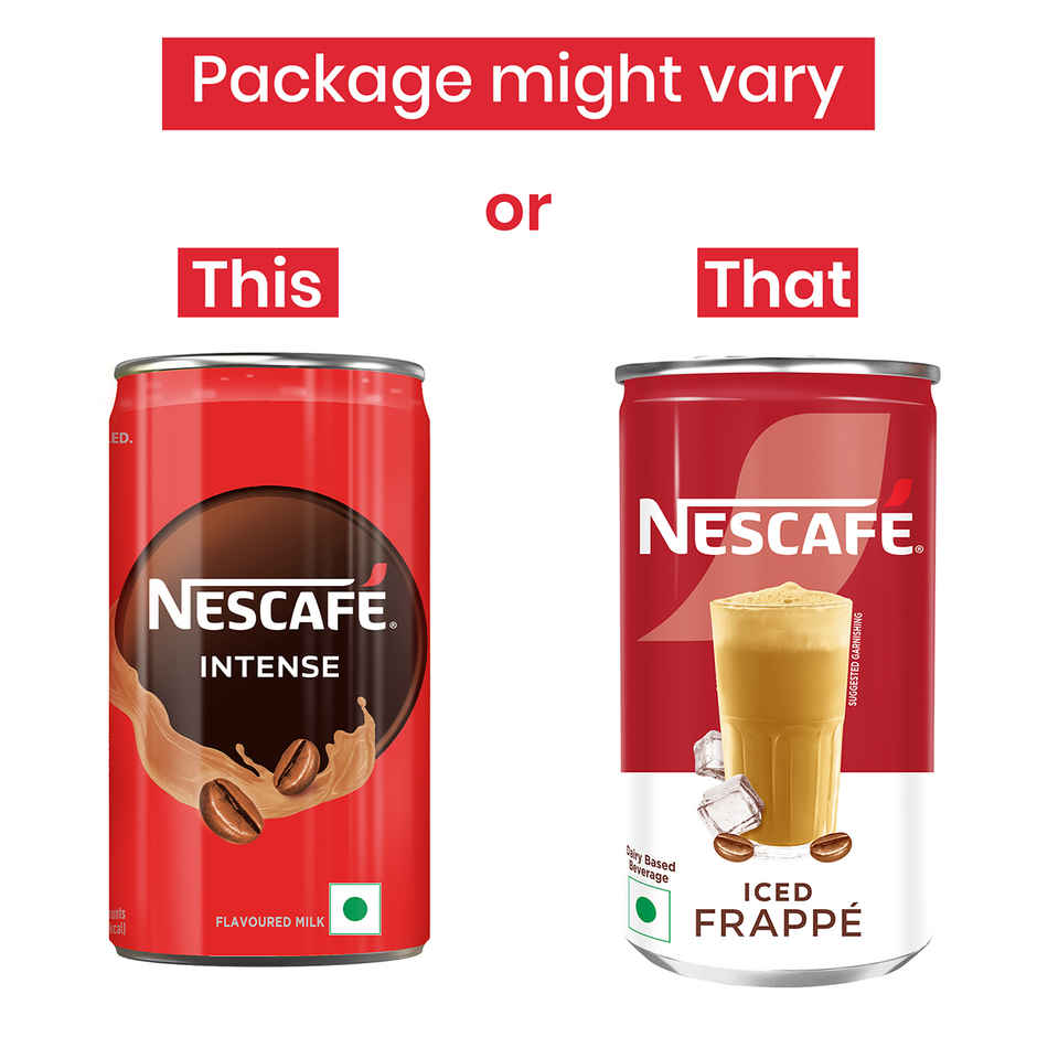 Nescafe Cafe Style Iced Frappe Cold Coffee