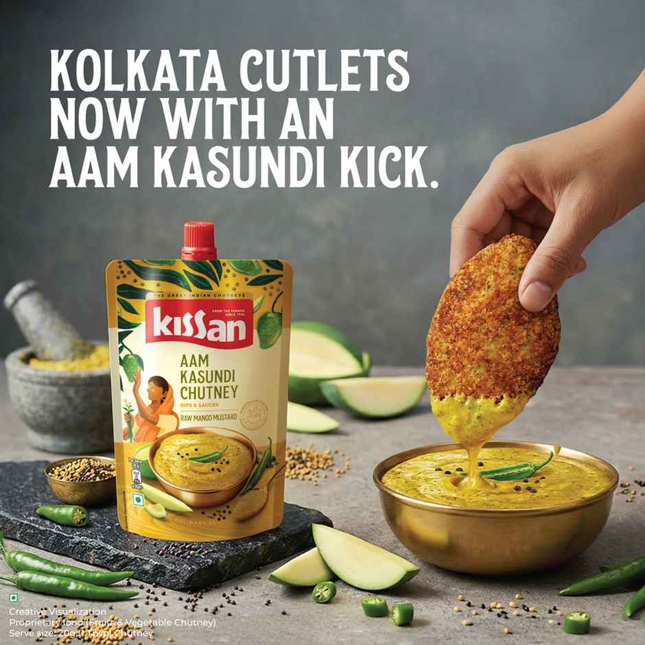 Kissan Aam Kasundi Chutney Pouch