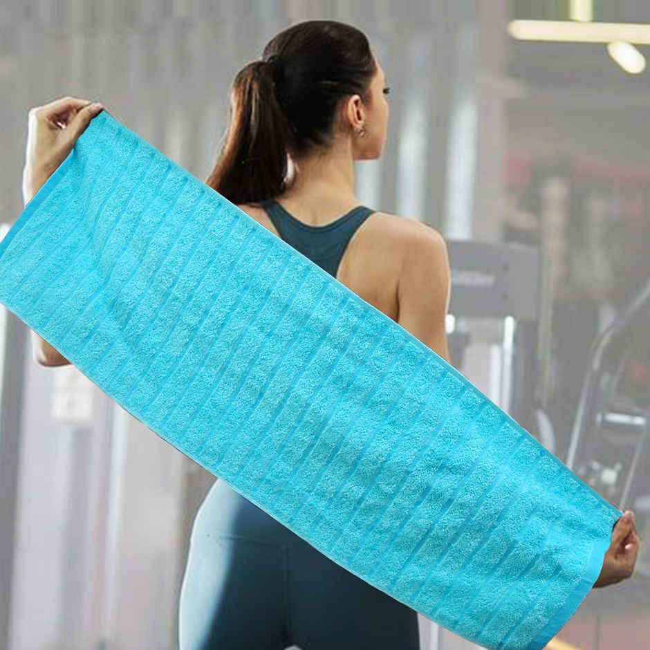 Nautica Super Soft Cotton Gym Towel Set | Blue