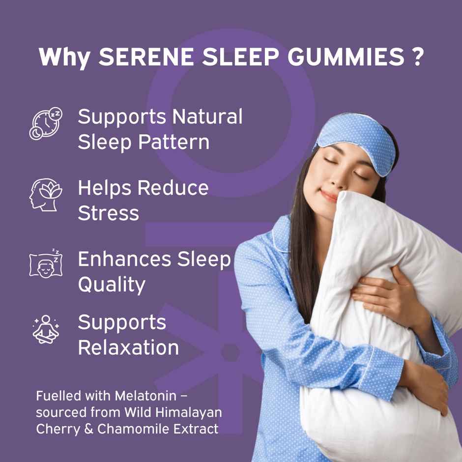 Nurtiburst Serene Sleep Gummies With Melatonin