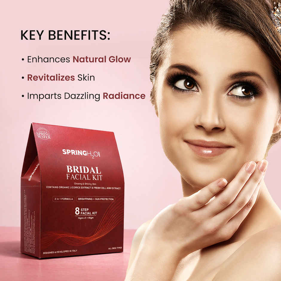 Spring H2O Bridal Facial Kit With Glow Skin