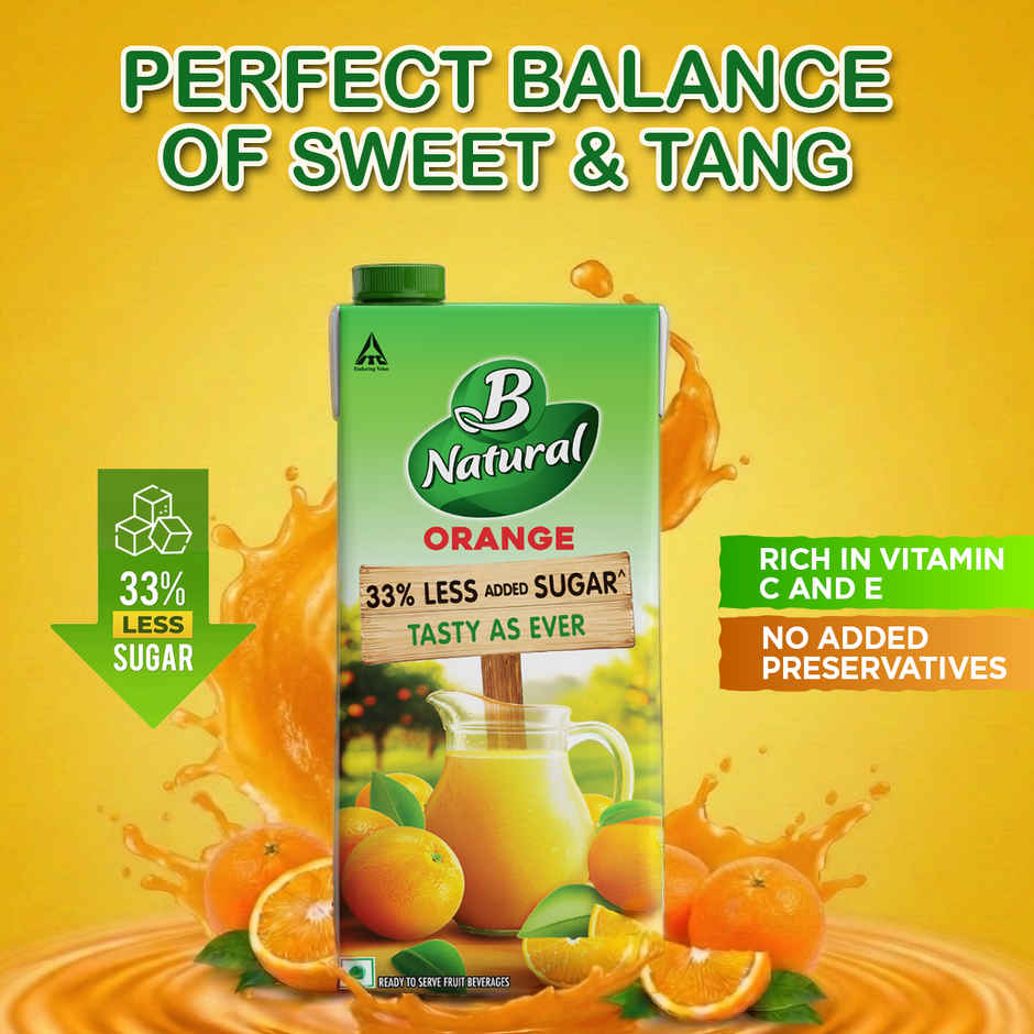 B Natural Orange Juice