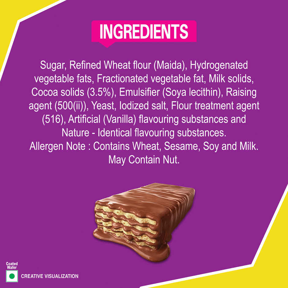 Nestle MUNCH MAX Choco Coated Crunchy Wafer Bar