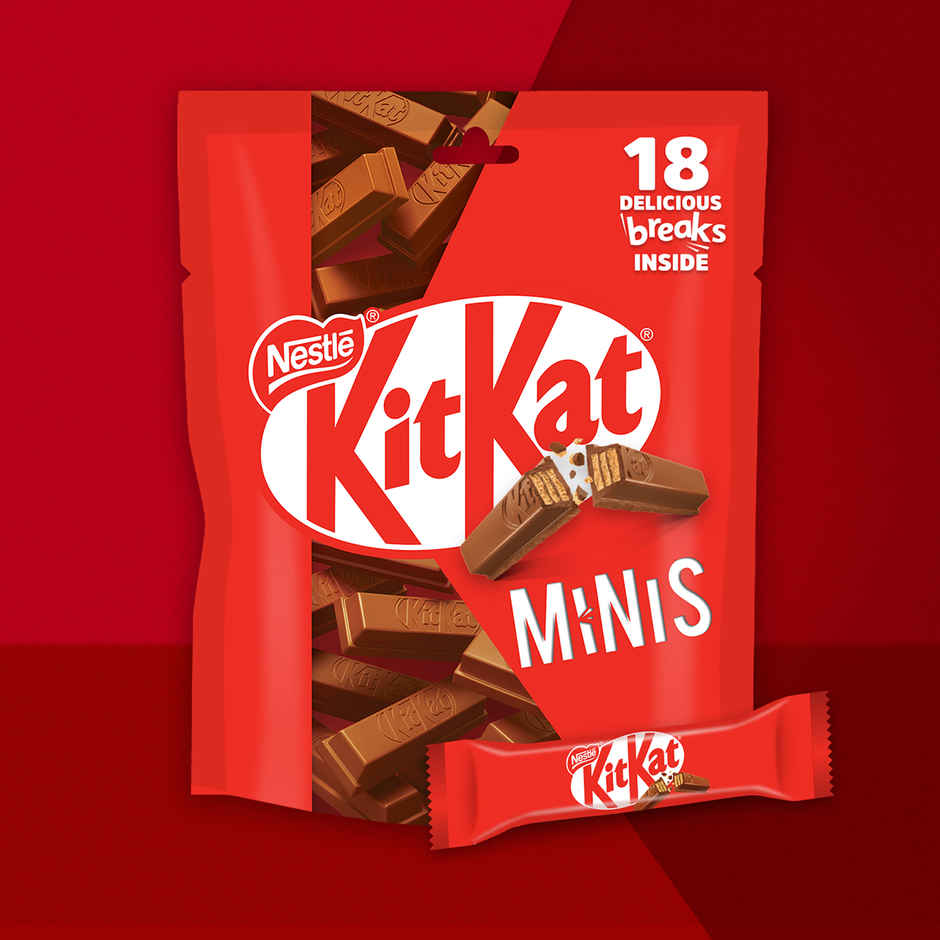 Nestle KitKat Minis | Choco Coated Wafer Chocolate Bar Combo