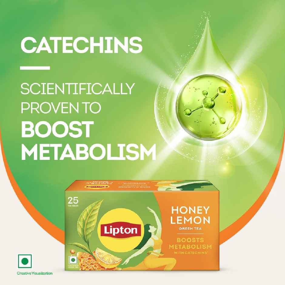 Lipton Honey Lemon Green Tea Bags