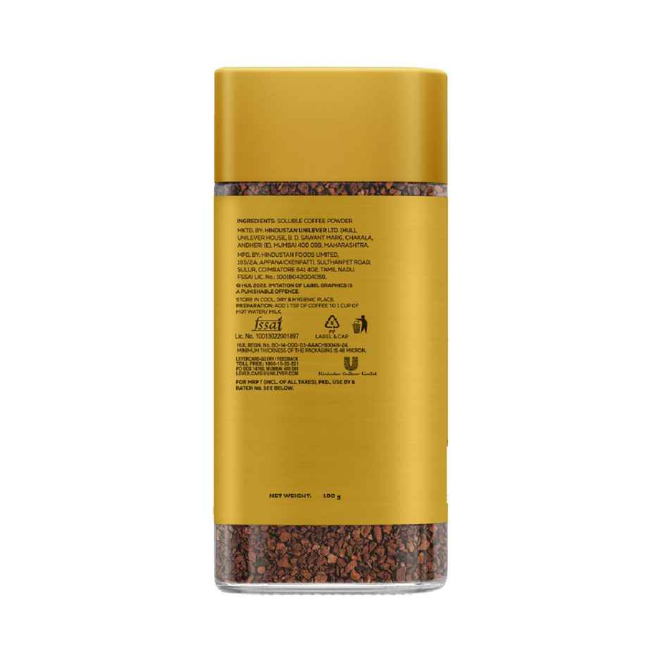 Bru Gold Edition | Premium Freeze Dried Coffee | Experience Intense Coffee Taste | Aromatic Instant Coffee