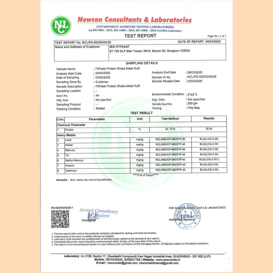 FitFeast Protein Shake Sachet Assorted 20g Protein (Pack of 14) (with free shaker)