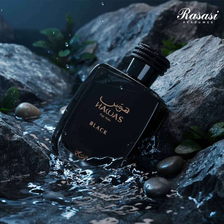 Rasasi Hawas Black Pour Homme Eau de Parfum for Men